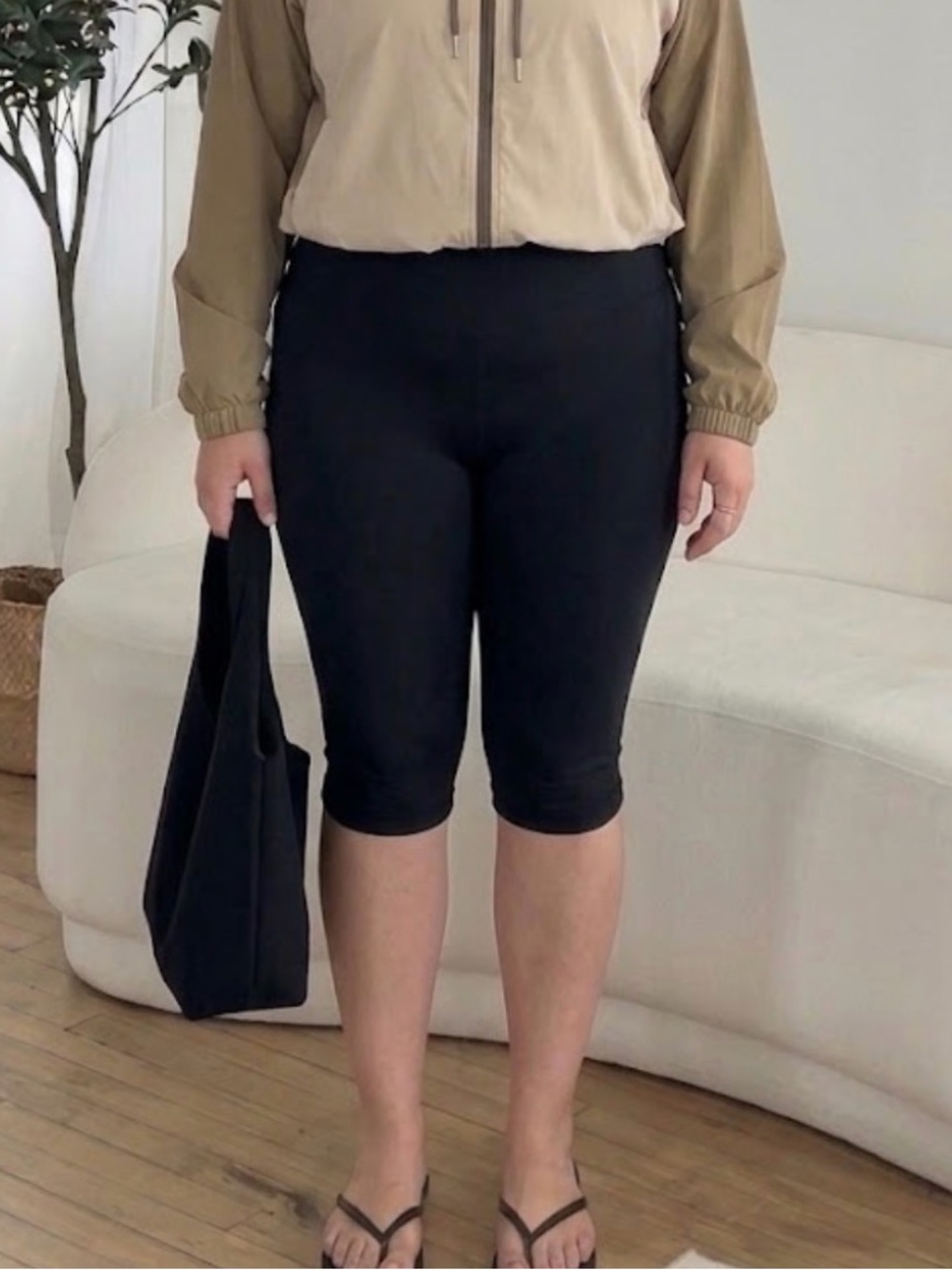 Athleta Transcend Capri Leggings Black Mid Rise Cropped Leggings Size 1X